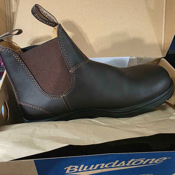 Blundstone 550 Classic Chelsea Boots Walnut Brown Premium Leather Mens US 10 NEW main image 5